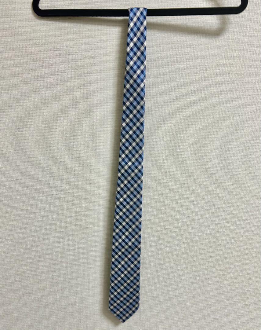 【新品　極美品】ネクタイ　ポールスミス　Paul Smith　シルク　チェック柄