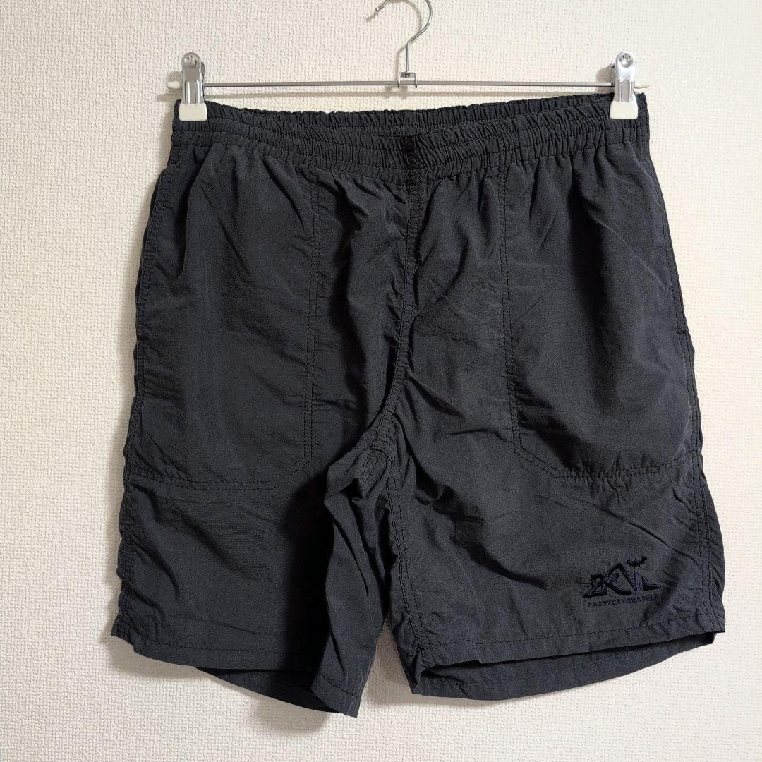 バックチャンネル　アウトドア　ショートパンツ　チャコール