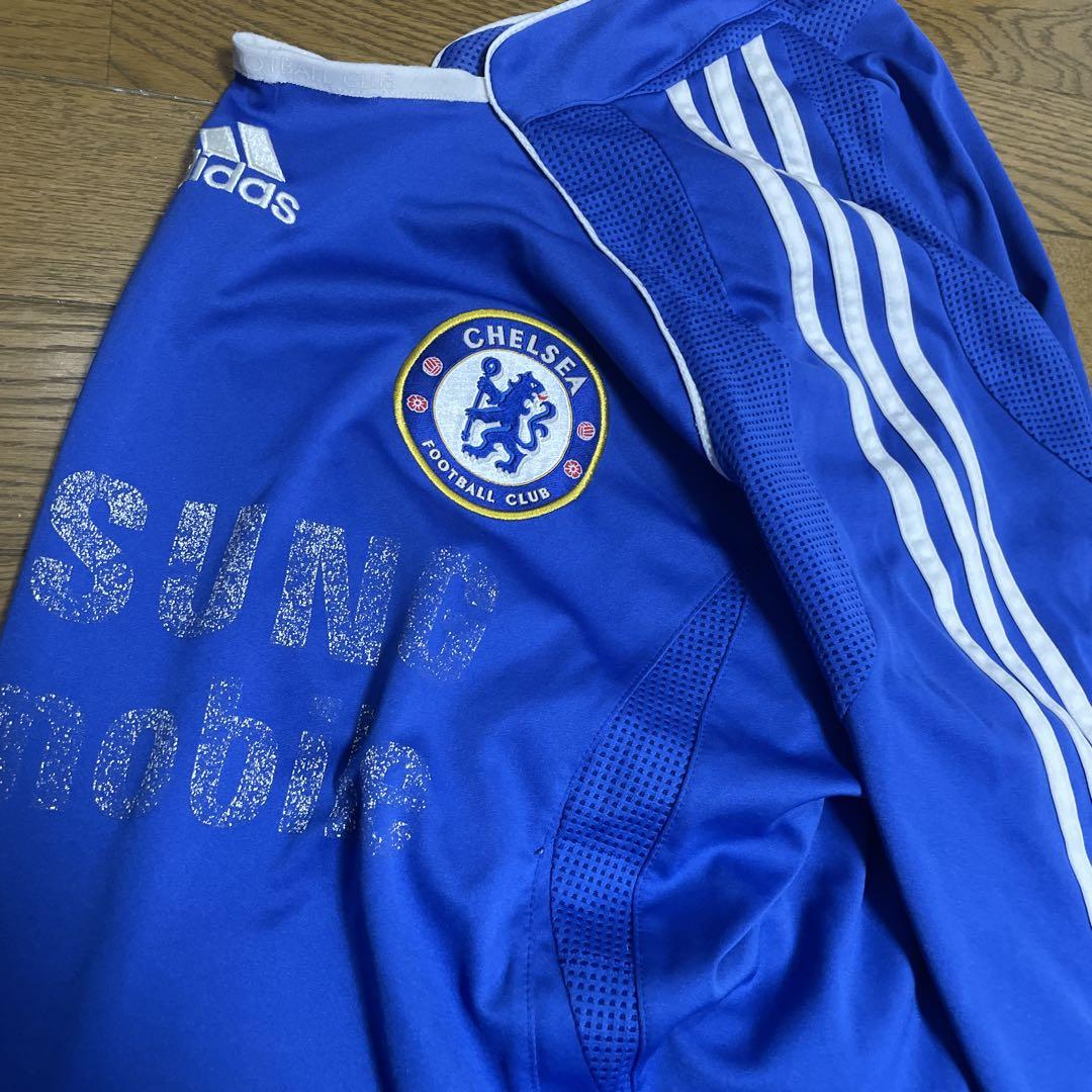 ビンテージ adidasイングランド チェルシー 長袖ユニフォーム古着L程