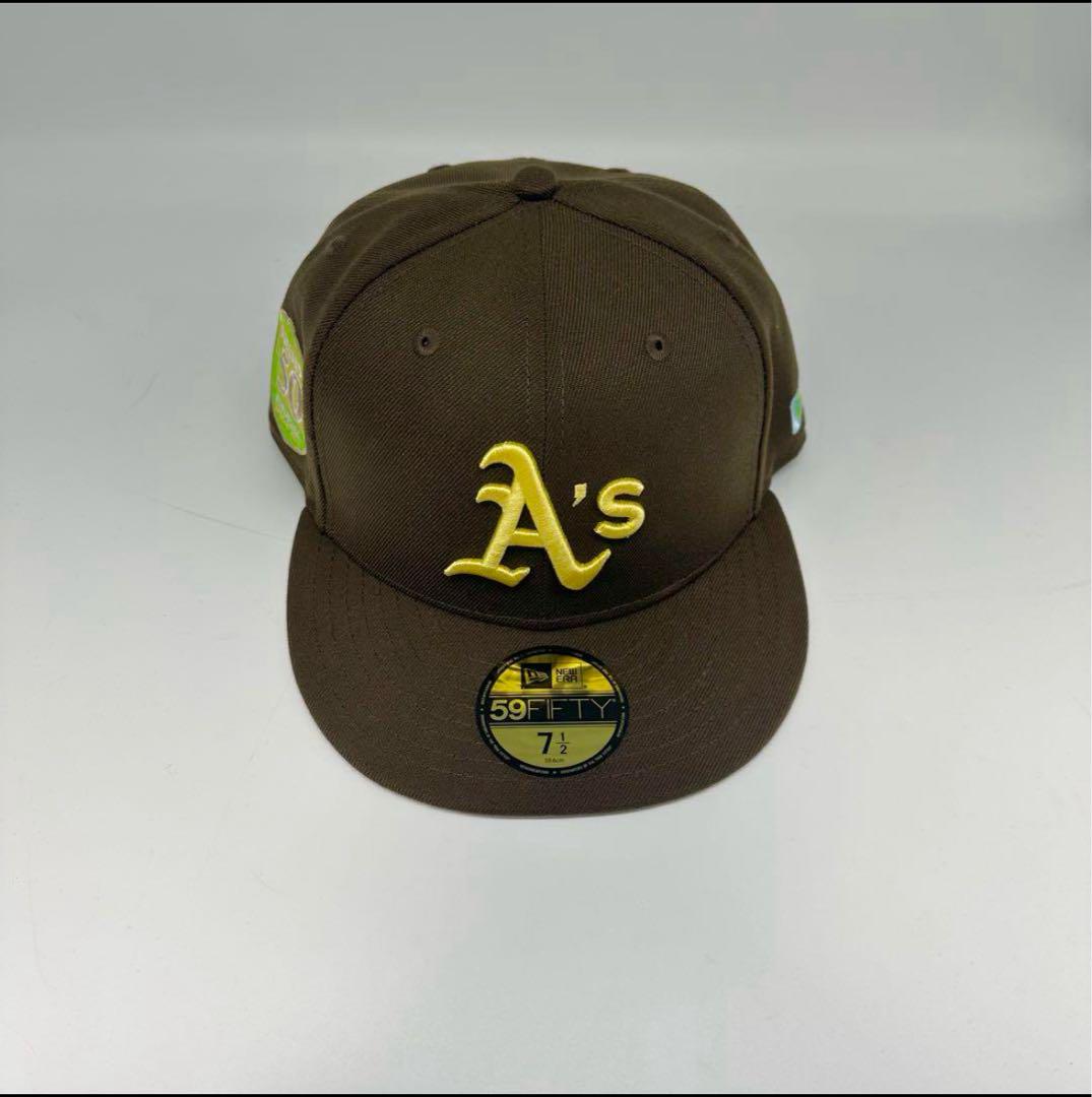 激レア yellowBucks 着用 NEWERA59fifty1/2 59.6