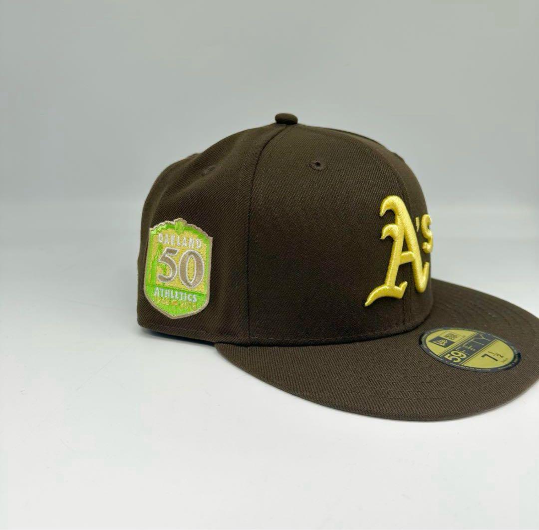激レア yellowBucks 着用 NEWERA59fifty1/2 59.6
