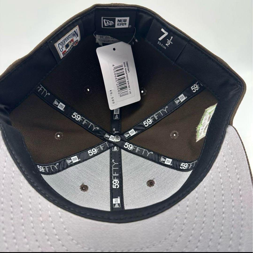 激レア yellowBucks 着用 NEWERA59fifty1/2 59.6