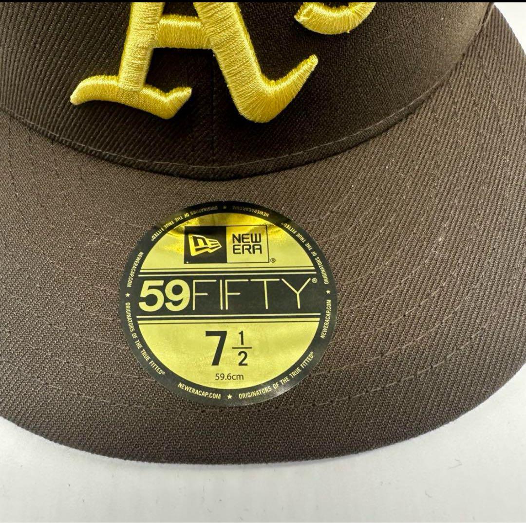 激レア yellowBucks 着用 NEWERA59fifty1/2 59.6