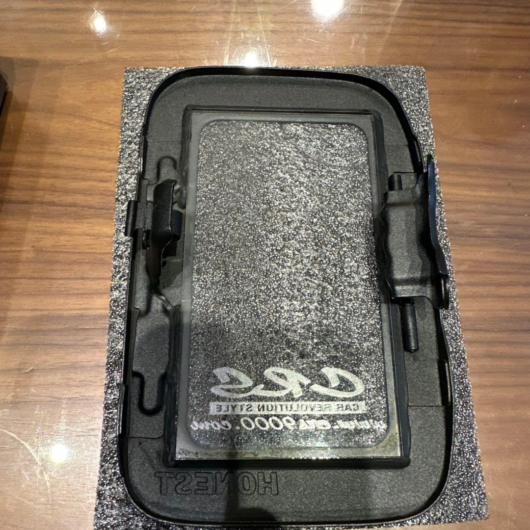 給油口カバー HONEST ガラスリッド CRSロゴ目立った傷や汚れなし BRIGHTFACE_UK