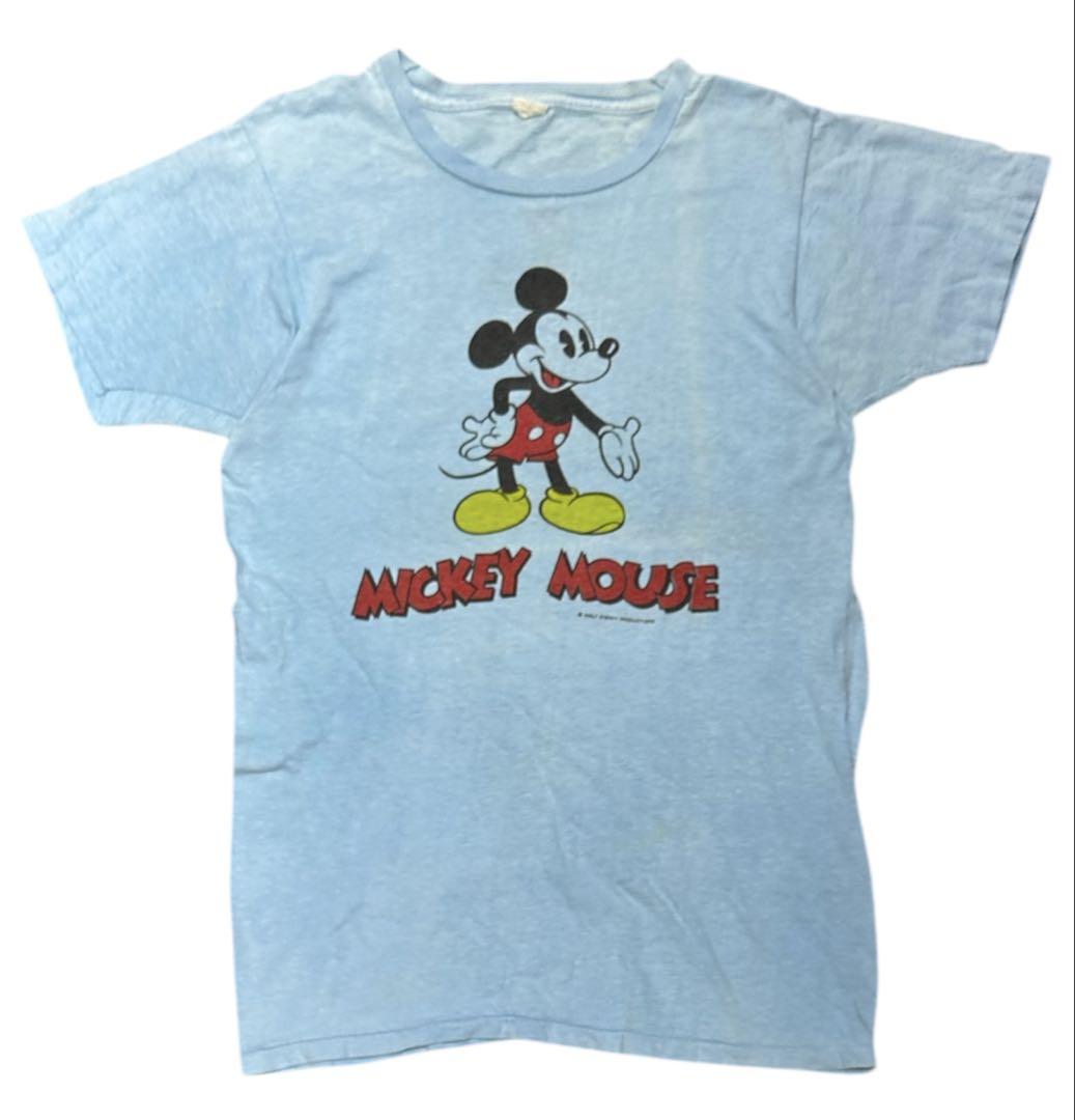 ジヨン着用70年代 ディズニー ミッキーマウス 半袖Ｔシャツ ジヨン着用 70s ディズニー×ミッキーマウス ビンテージ半袖T