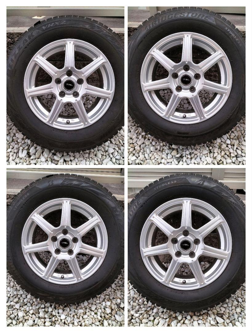 ①ネコ【送料無料】★215/65R16★スタッドレス★アルミホイール付★