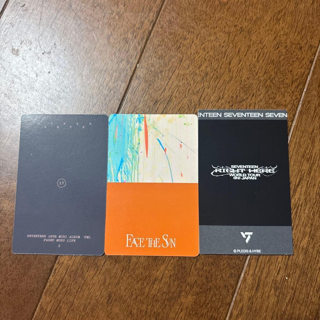 seventeen ウォヌ トレカ インスタント RIGHT HERE fml - メルカリ