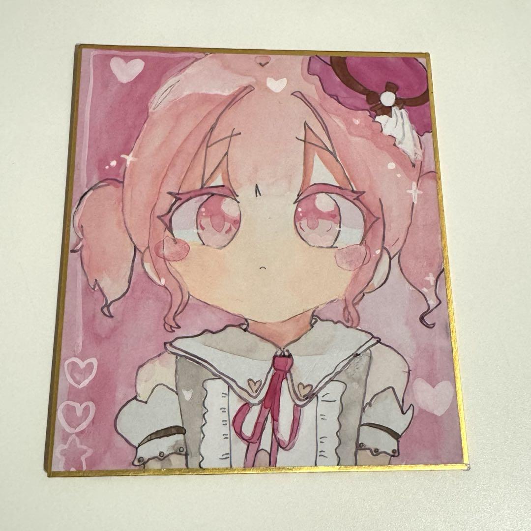 大好き 手書きイラスト 鳳えむ プロセカ 色紙 - メルカリ その他