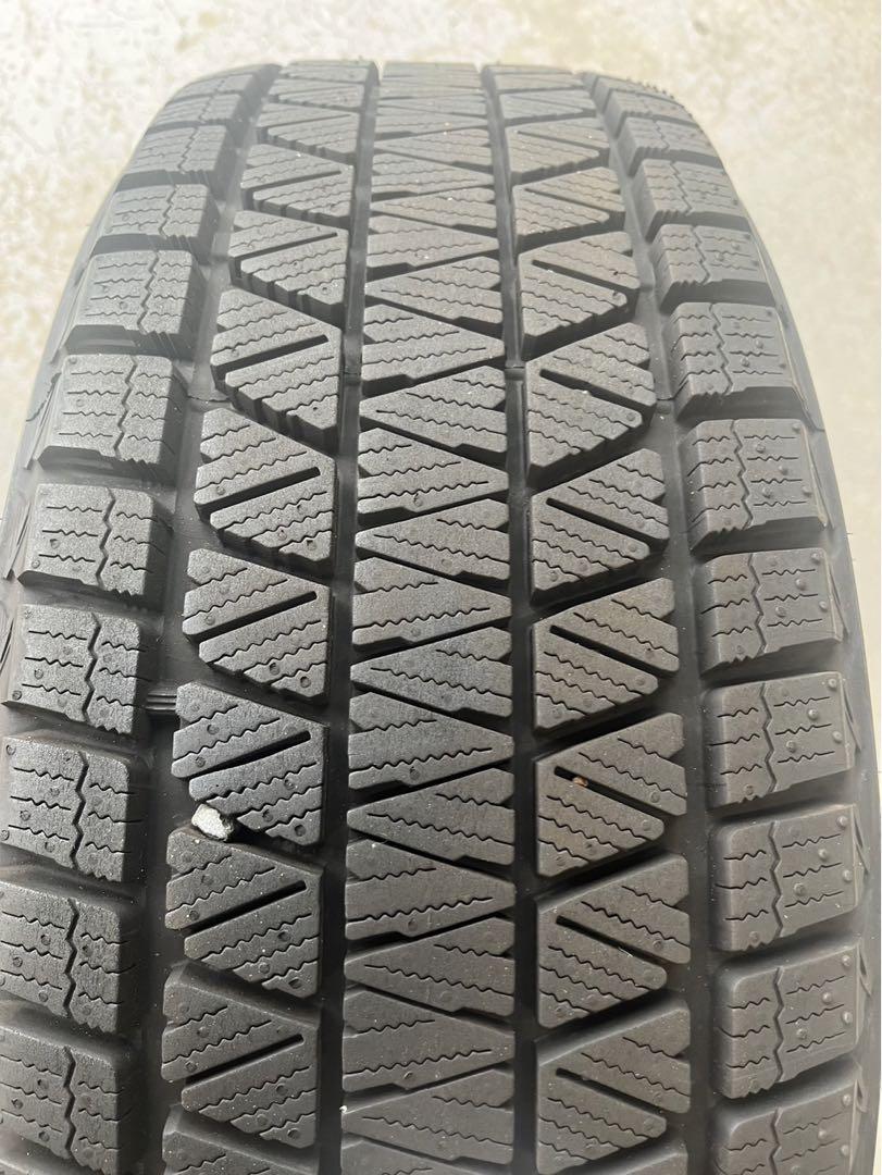 【美品】レクサスNX350 20系 純正ホイールスタッドレス4本セット【バリ溝】