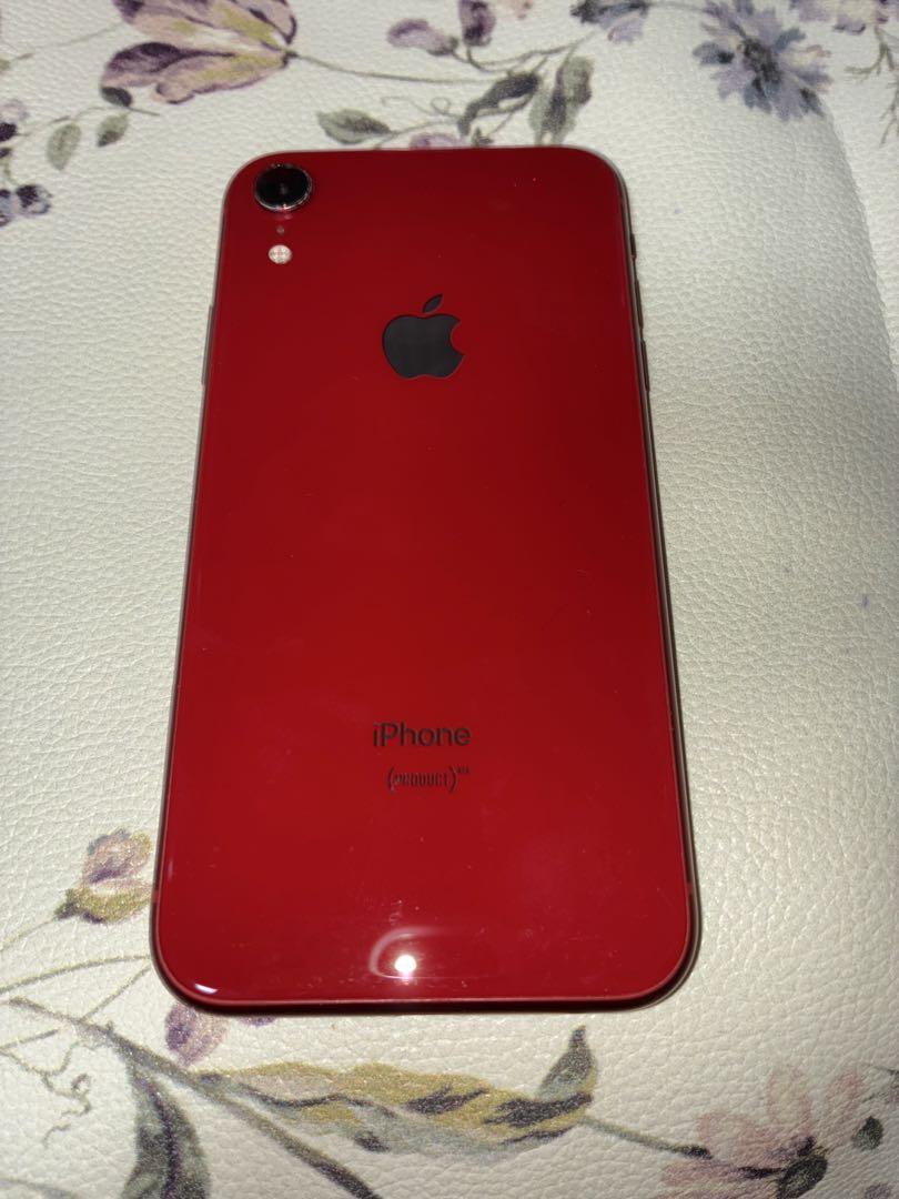 iPhoneXR 本体 128GBレッド SIMロック解除済 - メルカリ