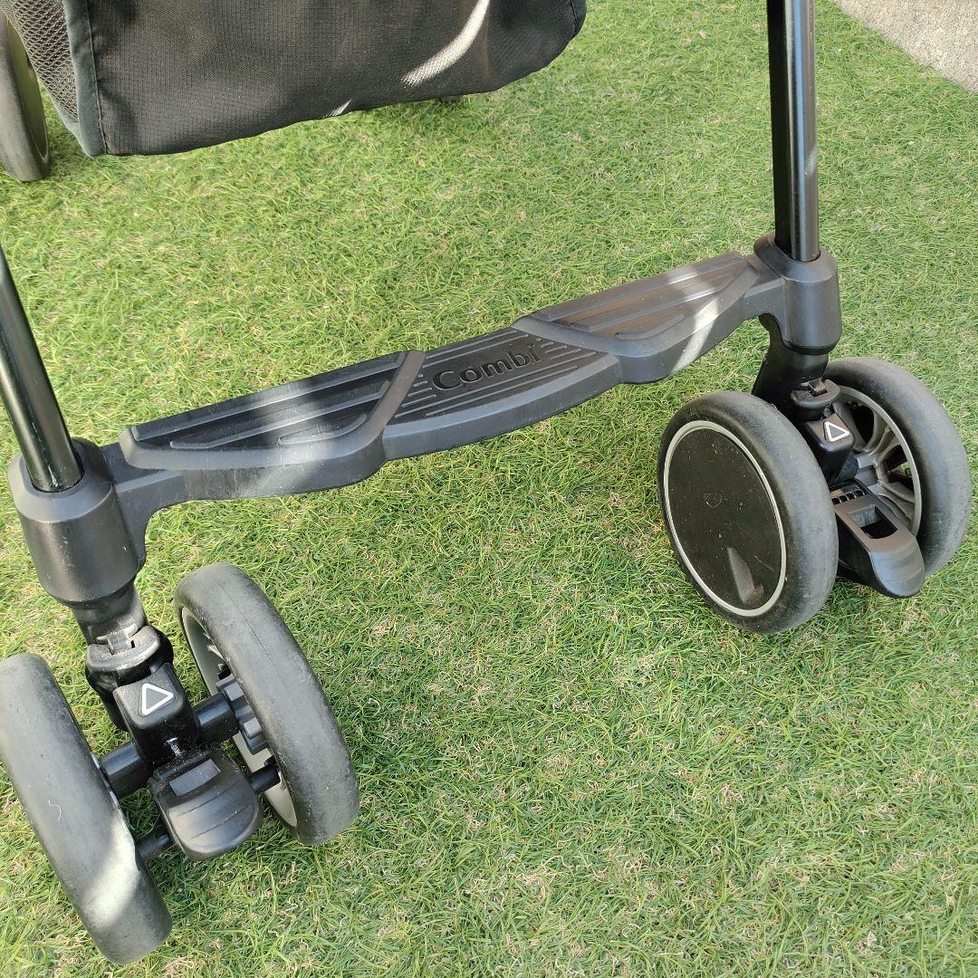 ★美品★　コンビ　ベビーカー　新生児〜３歳　両対面　AB　エッグショック