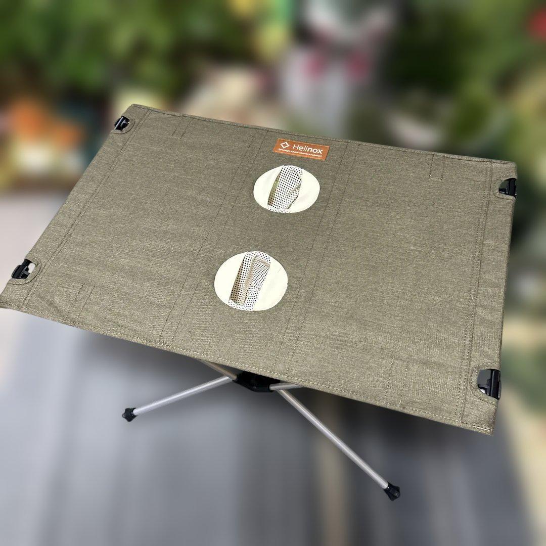 Helinox ヘリノックス　table one テーブルワン　カーキ