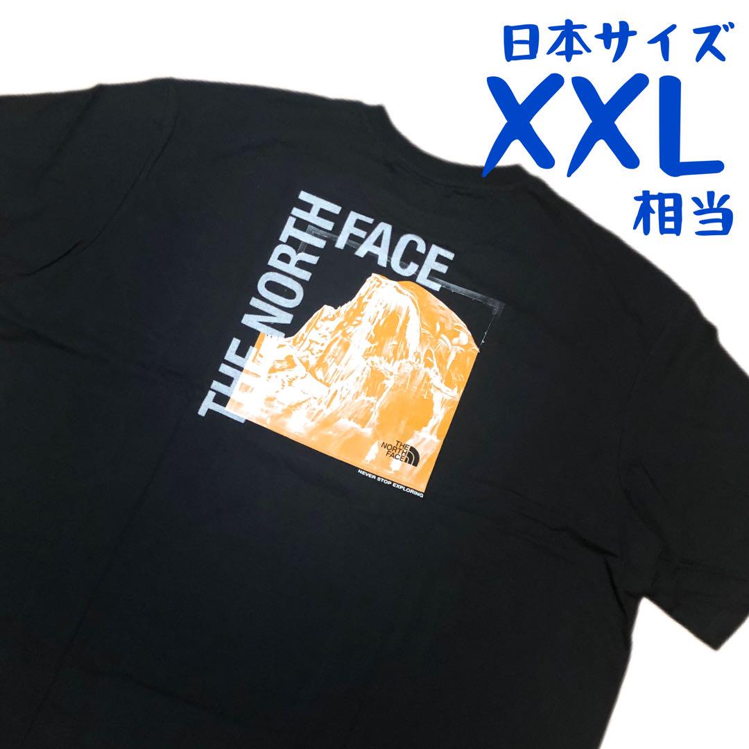 【海外限定】ラスト一点!ノースフェイス 半袖Tシャツ 日本3L相当 A499