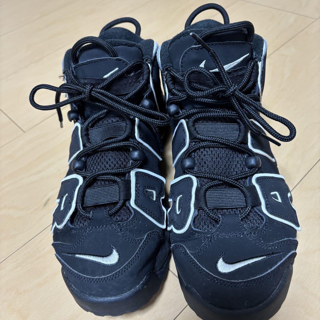 モアテン more uptempo 24.5cm 黒 ブラック