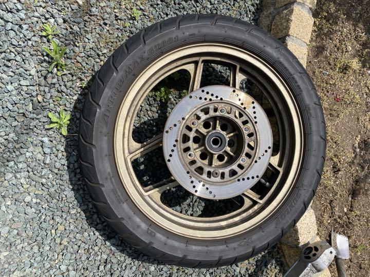 gpz900r 前期 リアホイール - メルカリ