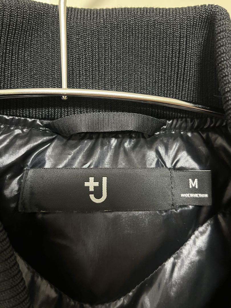 ハイブリッドダウンオーバーサイズMA-1ブルゾン +J Mサイズ ブラック