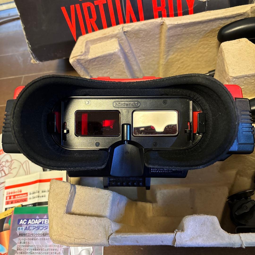 任天堂 バーチャルボーイ ジャンク 説明書付き レッドアラーム 任天堂 バーチャルボーイ ジャンク 説明書付き レッドアラーム