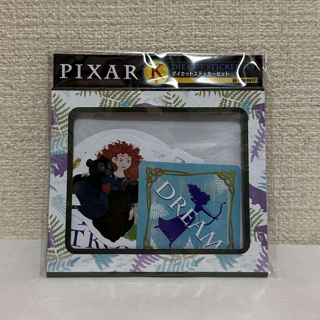 Happyくじ Pixar 2025 ステッカーセット 2分の1の魔法 メリダ