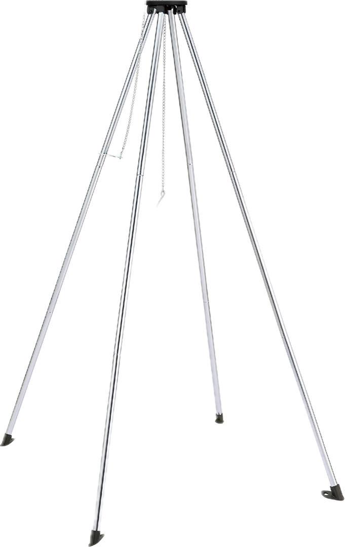 Coleman トライポッドとニトリ スキレットナベ19cm