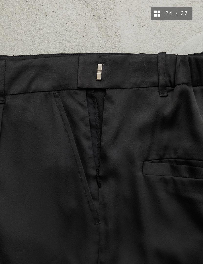 crewre マットサテンカーゴパンツ