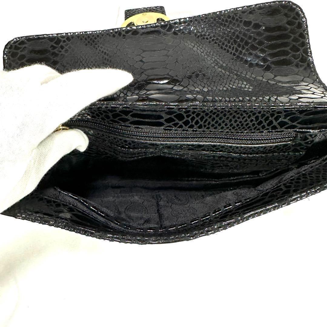 美品 マイケルコース　ショルダーバッグ　結婚式　パーティー　ブラック　ゴールド