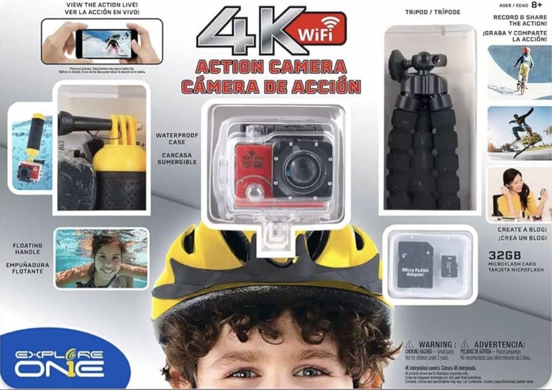 4K WiFi アクションカメラ 本体