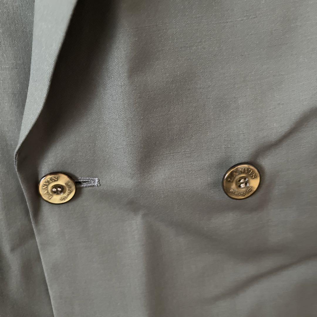 LANVIN studio グリーン スーツ　セットアップ　ジャケット　パンツ