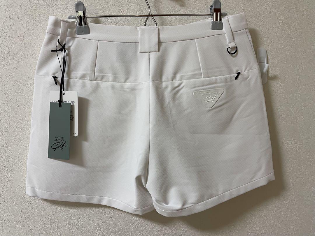 UNITED ARROWS Golf ホワイトショートパンツ Mサイズ