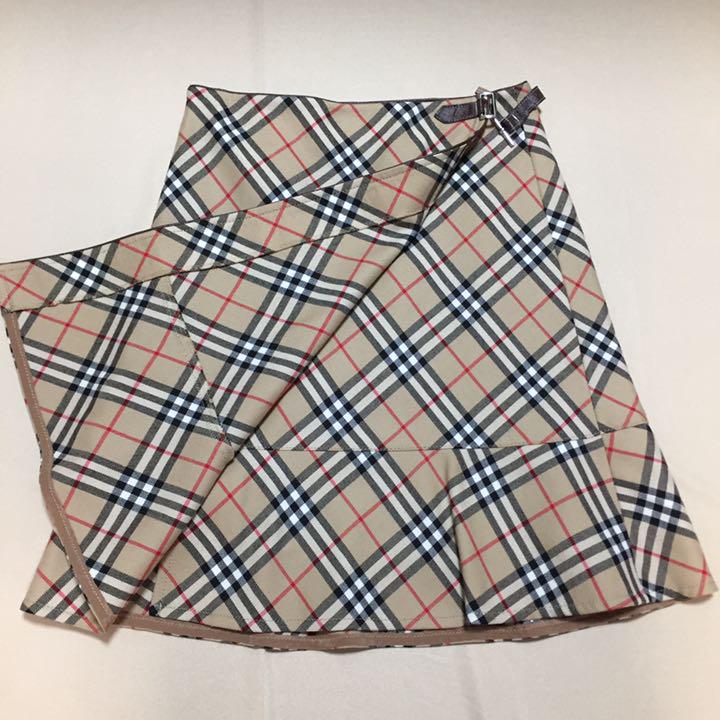 純正お得セール BURBERRY バーバリー 巻きスカート 純正お得セール BURBERRY バーバリー 巻きスカート