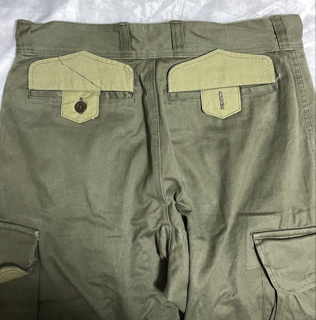 フランス軍　M47後期　ヴィンテージカーゴパンツ