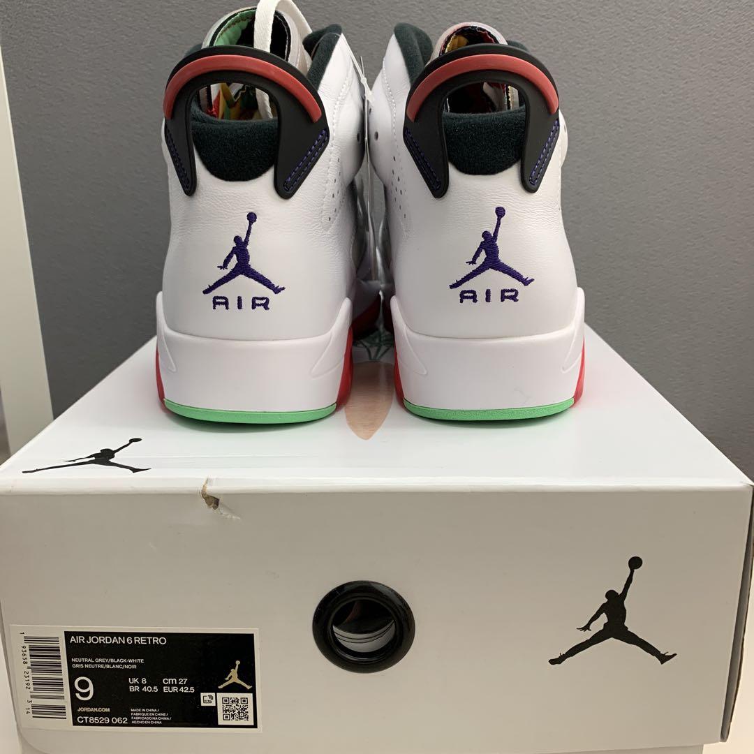 20ss 2020 NIKE エアジョーダン 6 レトロ ヘア 27cm