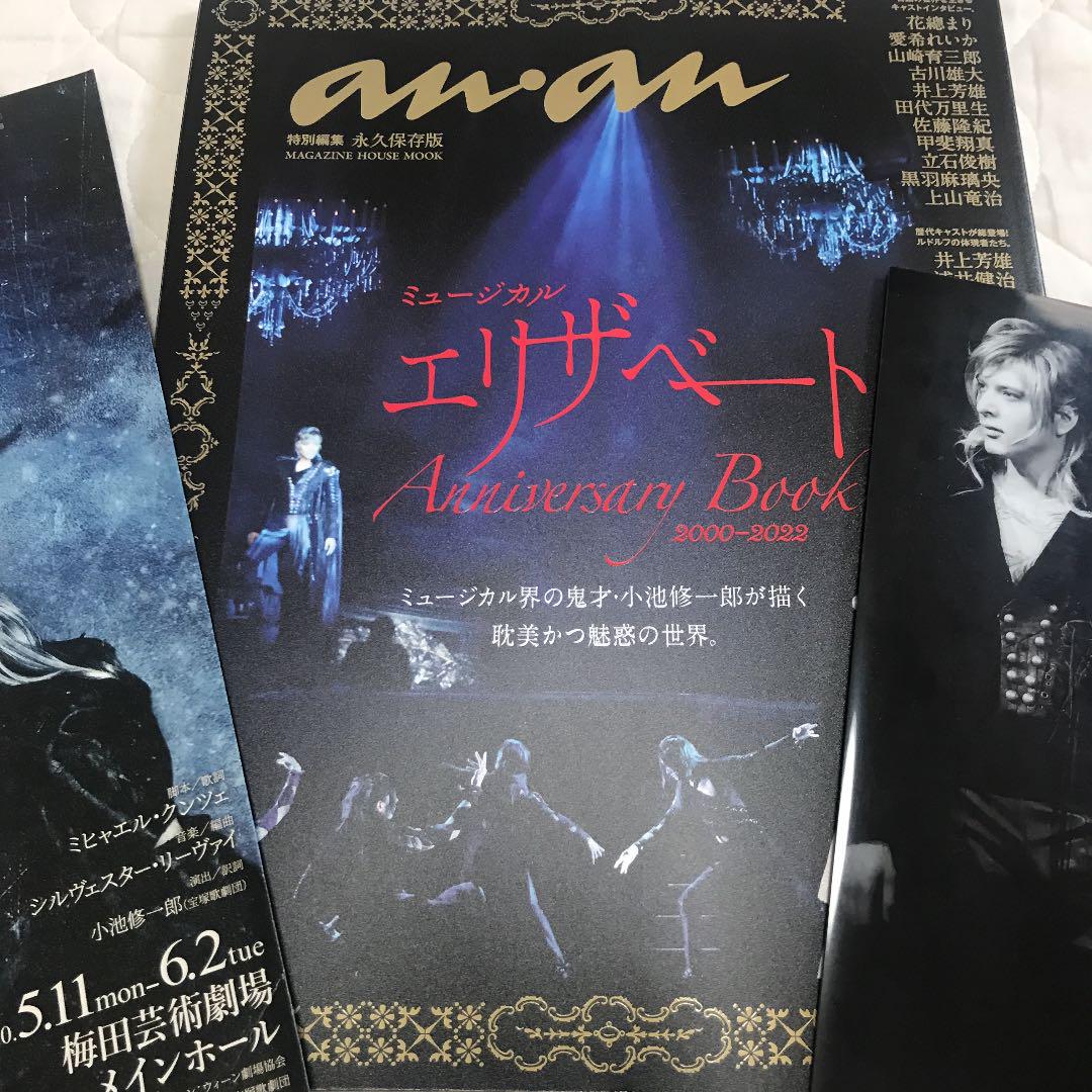 ミュージカルエリザベート　クリアファイル　フライヤー　anan