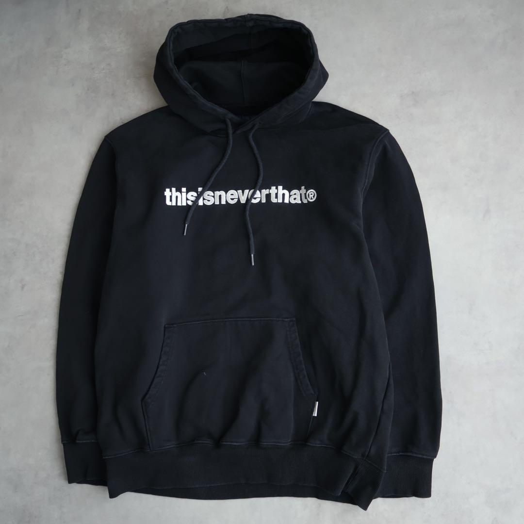 10270 thisisneverthat 刺繍ロゴ プルオーバー パーカー
