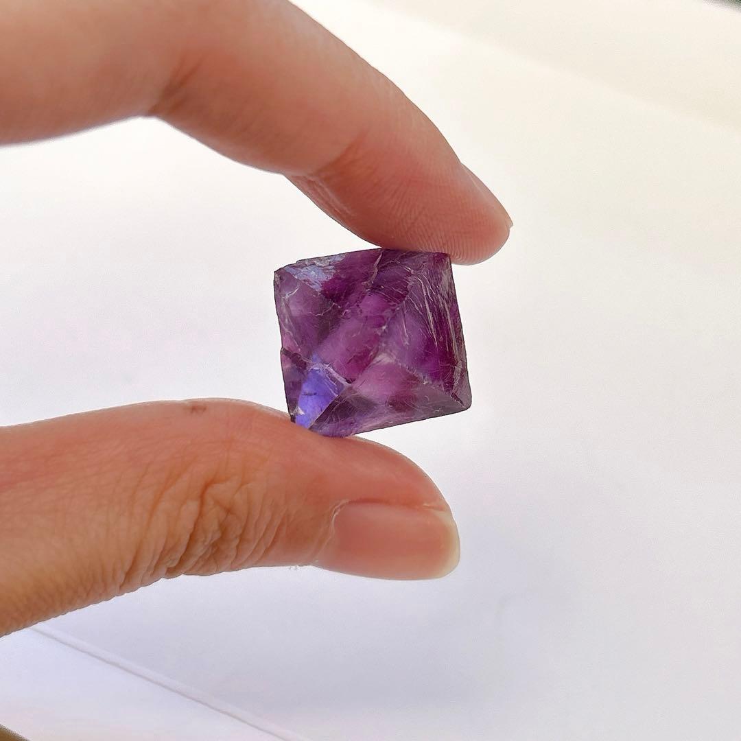 フローライト　イリノイ産　蛍石　鉱物【P4】