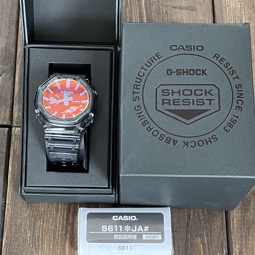 【美品】CASIO G-SHOCK GA-2100TLS-8AJF