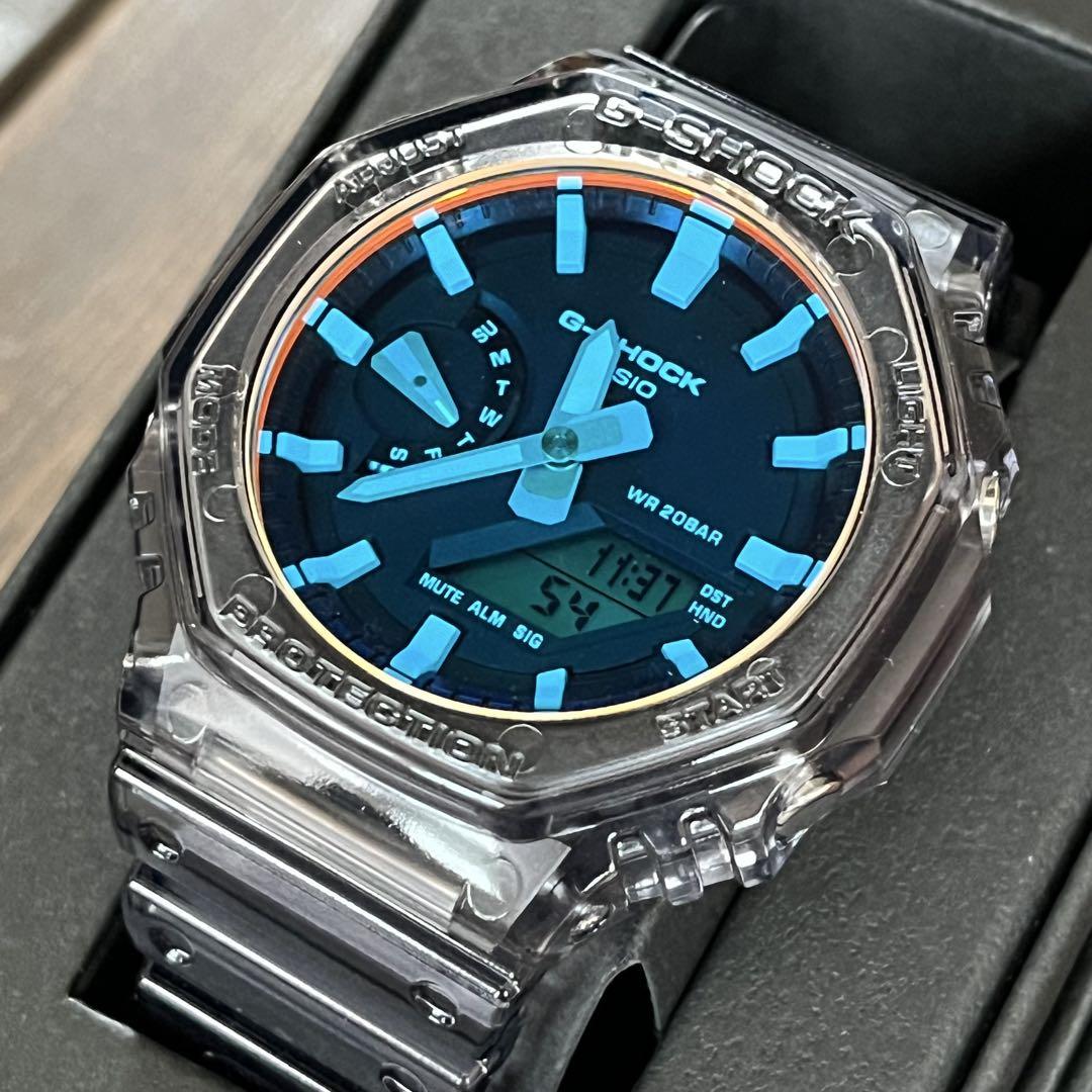 【美品】CASIO G-SHOCK GA-2100TLS-8AJF