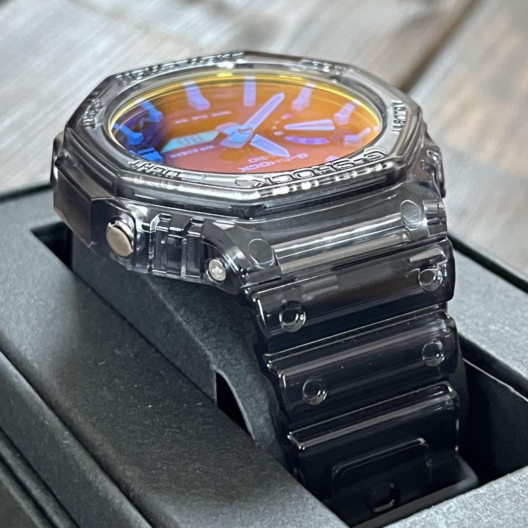 【美品】CASIO G-SHOCK GA-2100TLS-8AJF
