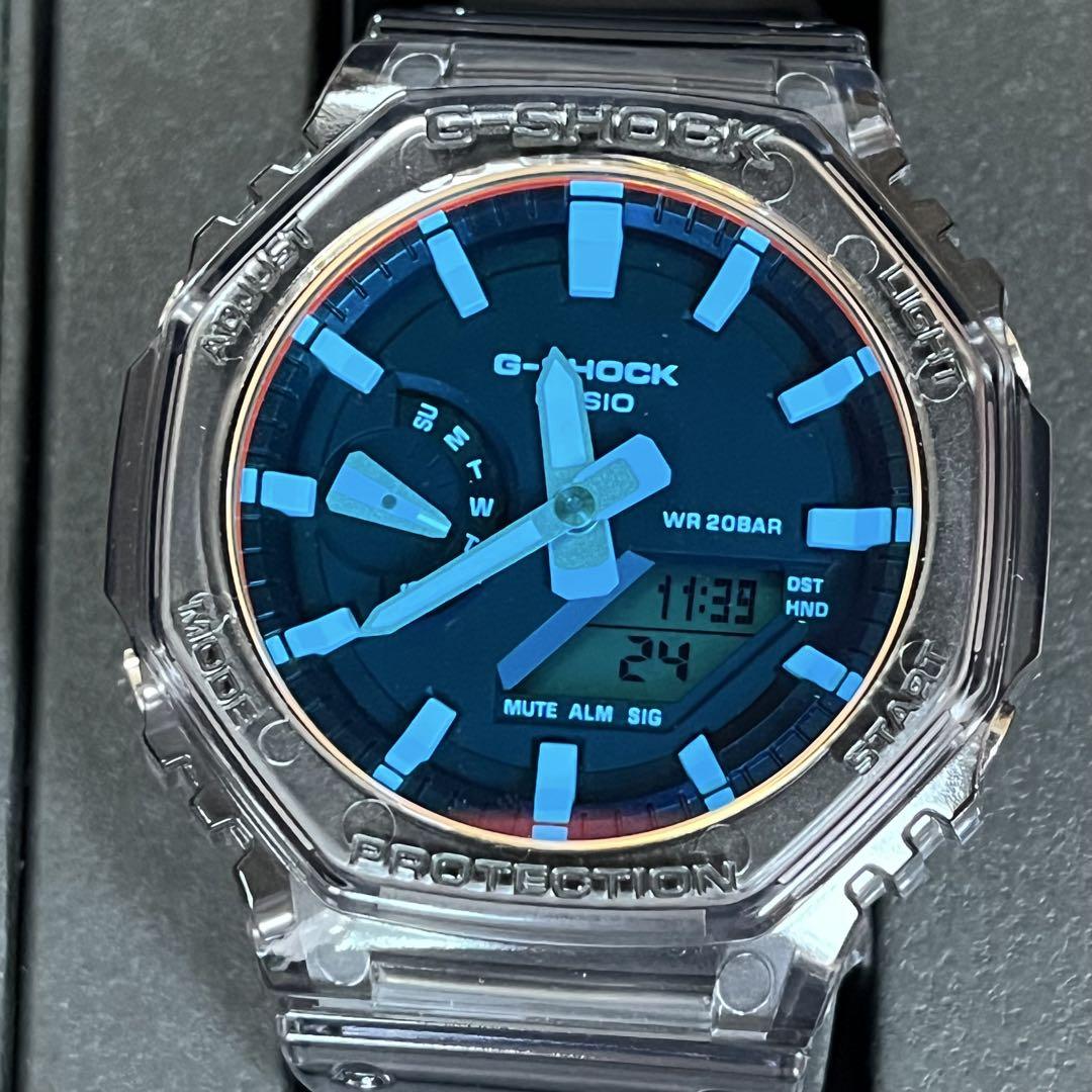 【美品】CASIO G-SHOCK GA-2100TLS-8AJF