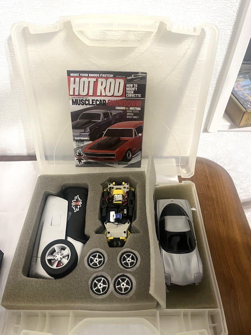 ホットロッド マッスルカー シルバーコルベットラジコン