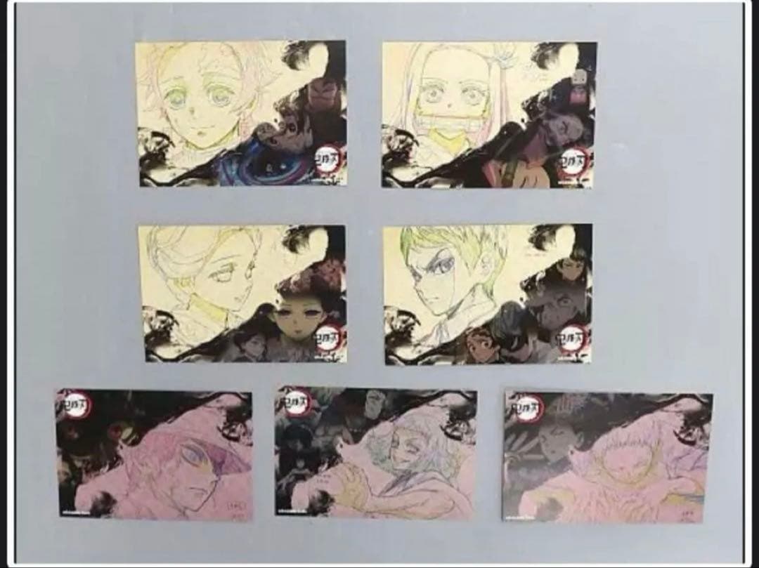 鬼滅の刃 ポストカードセット 柱合会議 蝶屋敷編 浅草編 鼓屋敷