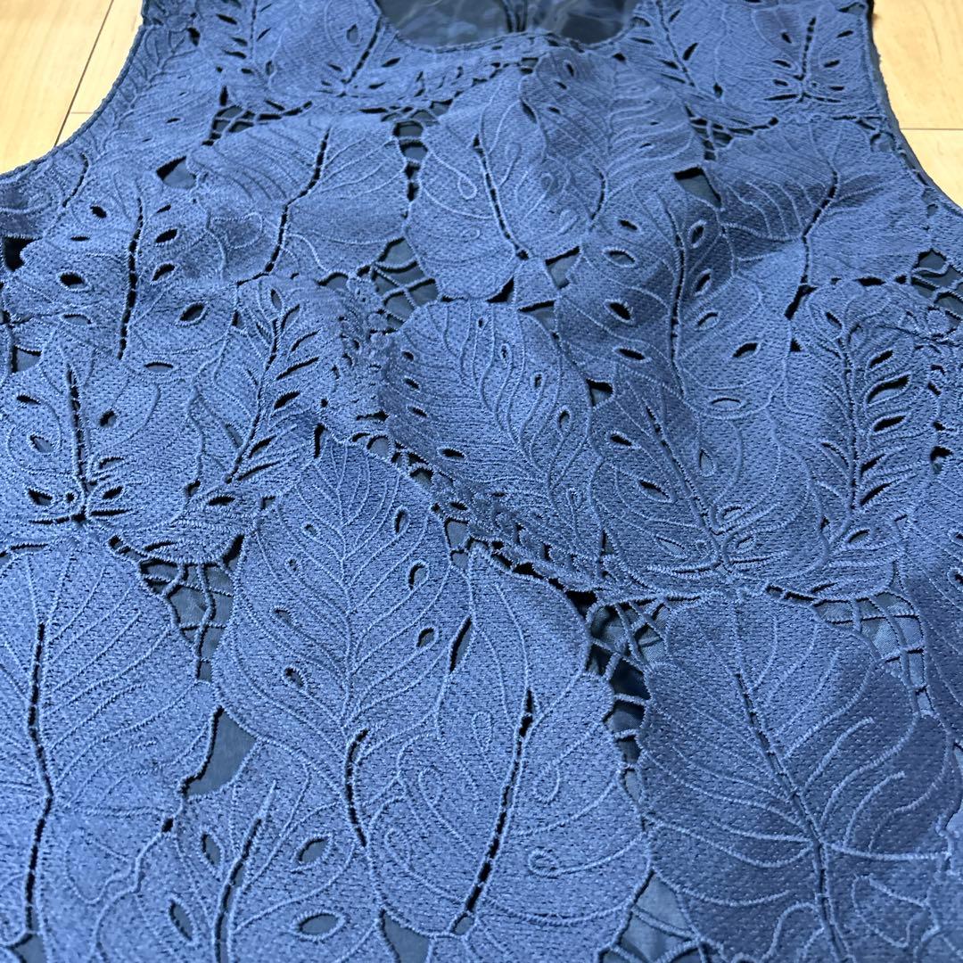 BALLSEY ボールジー ボタニカルレース ノースリーブブラウス BALLSEY ボールジー ボタニカルレース ノースリーブブラウス