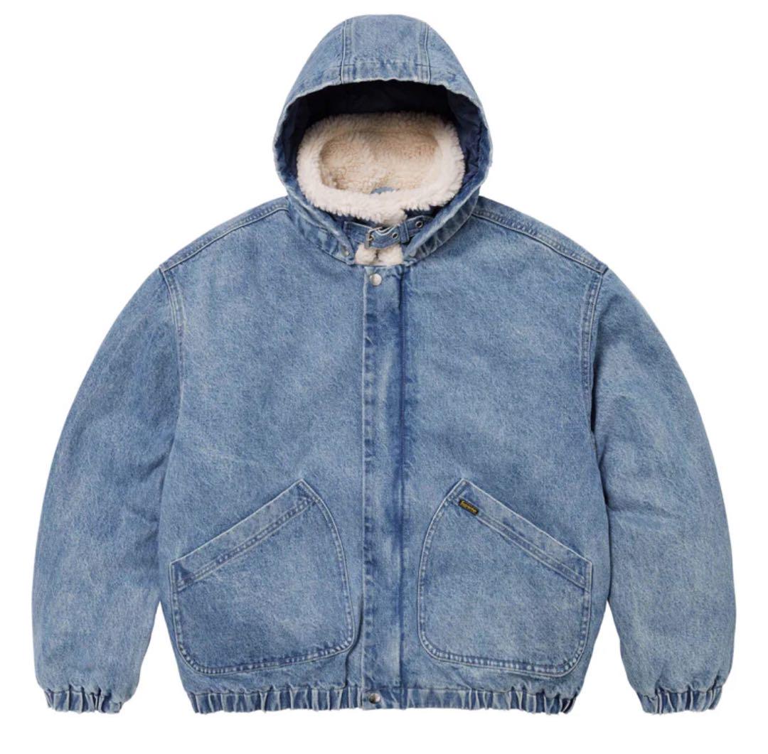 Faux Shearling Lined Bomber Jacketシュプリーム