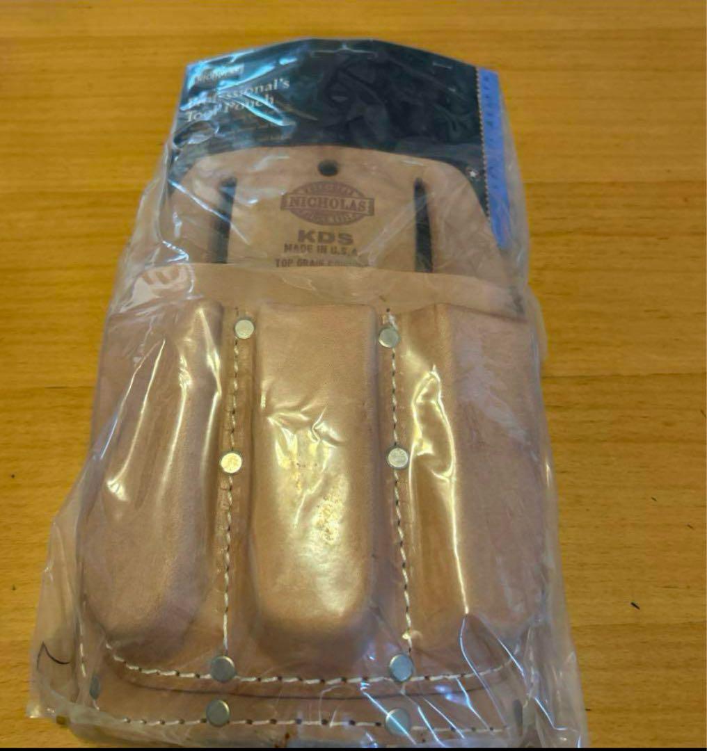 ★ 未使用品※ デッドストック　ニコラス　ツールポーチ ※ ペンチ ３丁 ＯＫ！