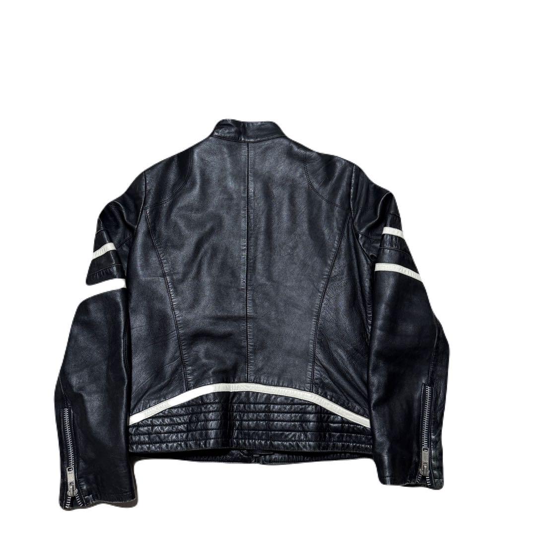 90's vintage レザー レーシングジャケット ライダース