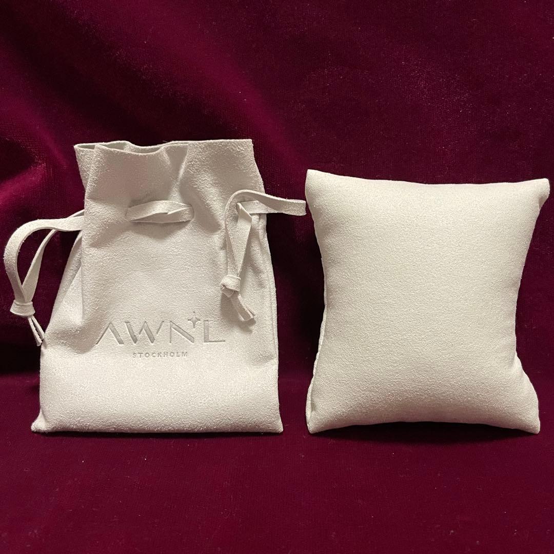 【付属品あり】AWNL 星空の隕石ネックレス シルバー 【付属品あり】AWNL 星空の隕石ネックレス シルバー