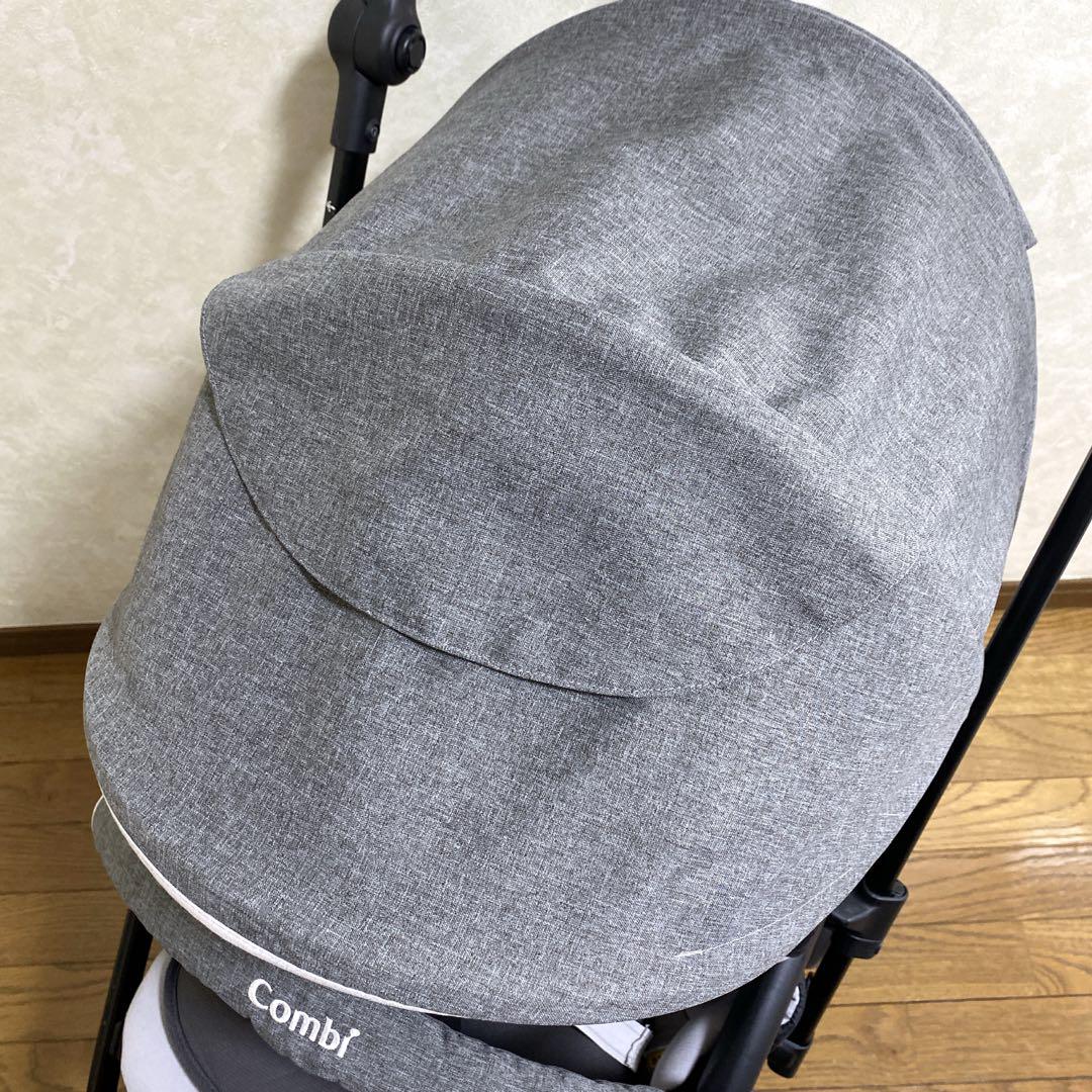 美品　コンビ スゴカルSwitch エッグショック　コラットグレー