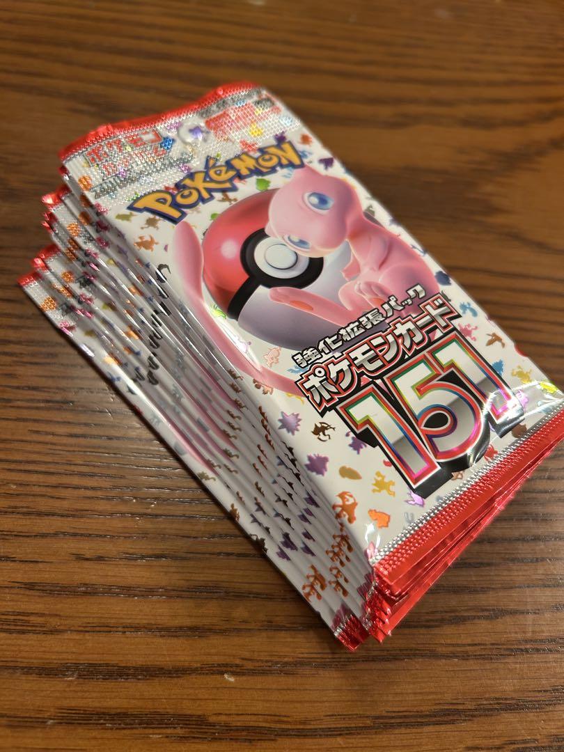 ポケモンカードバトルパートナーズ151新品未開封バラパックセット