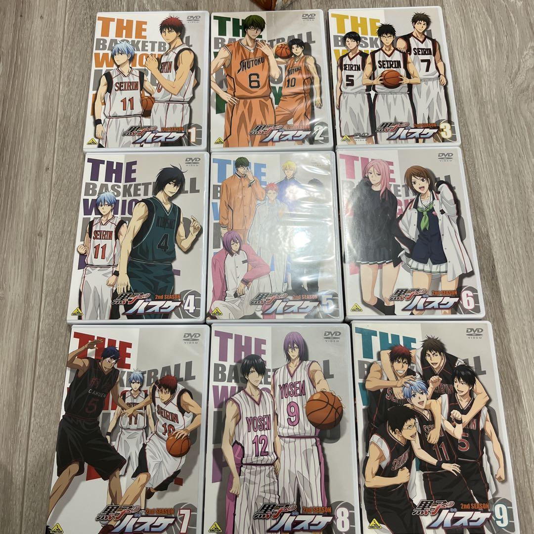 黒子のバスケ　DVD 1期　2期　3期　全巻セット