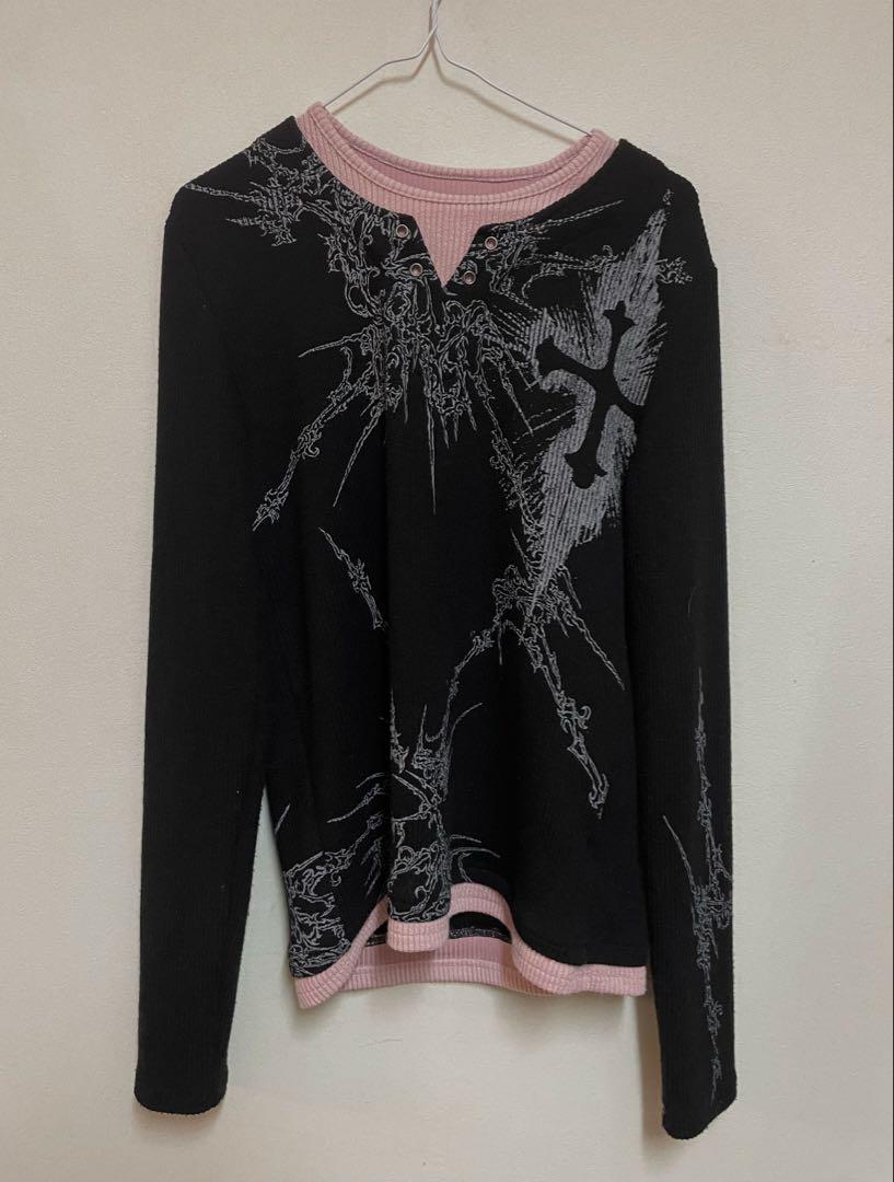 jaded london Dropout Double Layer Top