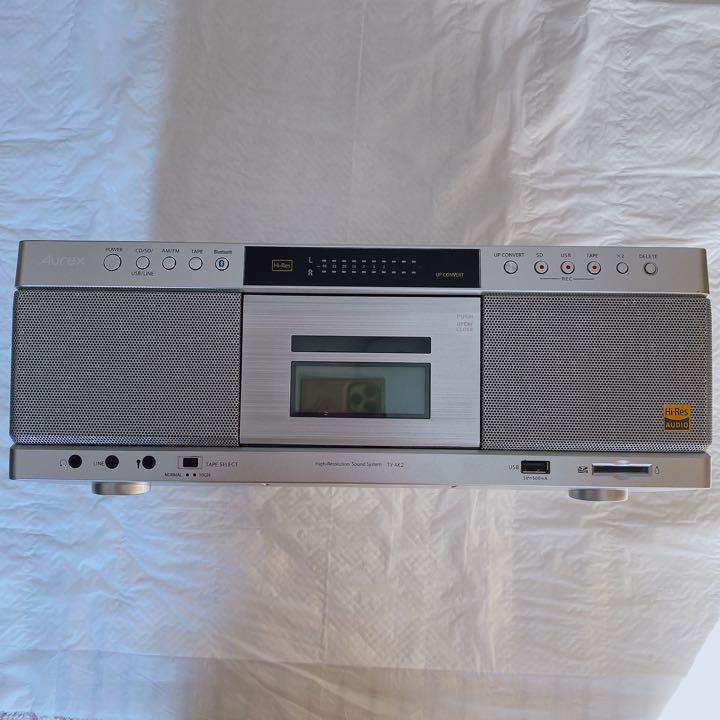 公式 カタログ 東芝 ハイレゾ対応SD/USB/CDラジカセAurex TY-AK2 東芝